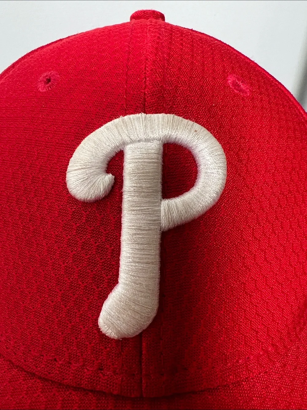 Phillies Kids Baseball Cap with White 'P' Logo